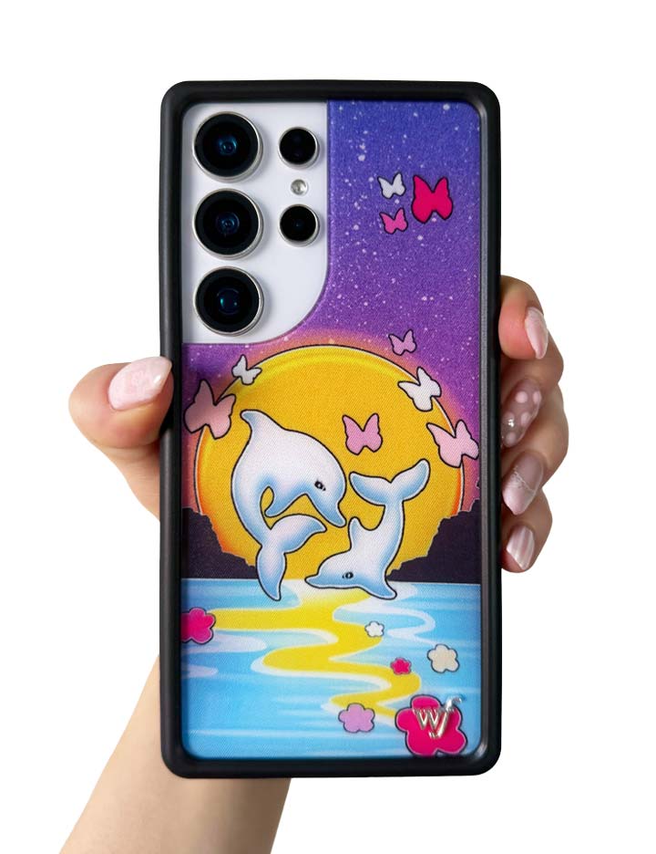 Dolphin Sunset Samsung Galaxy Case