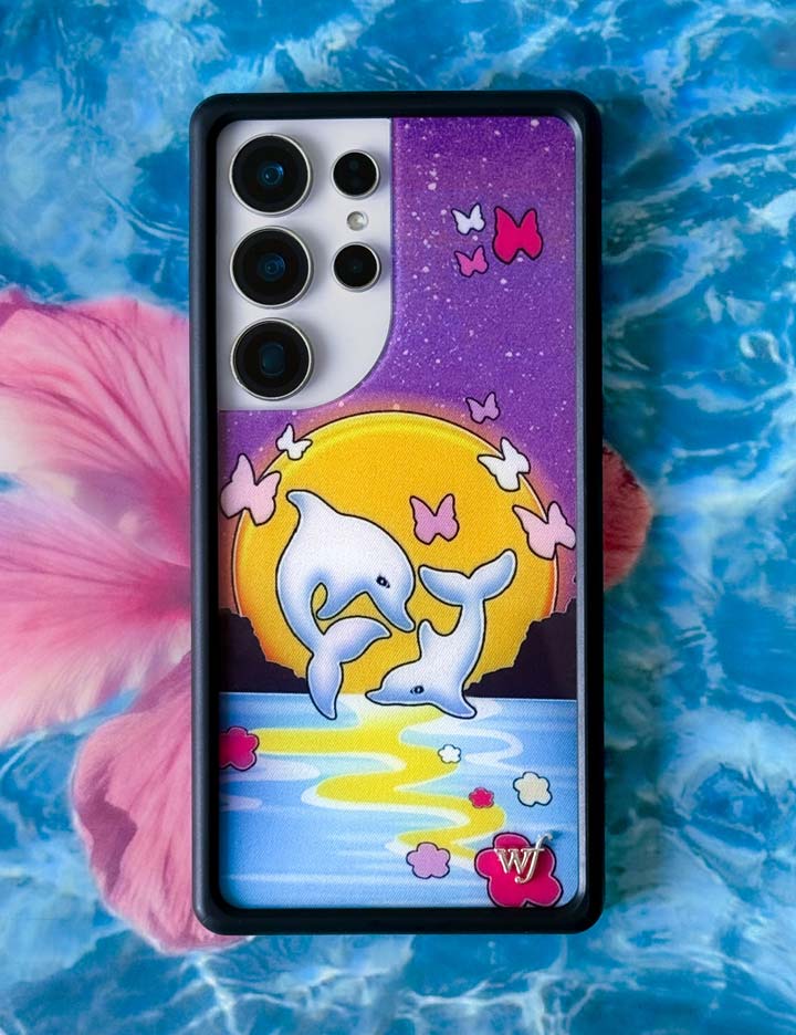 Dolphin Sunset Samsung Galaxy Case
