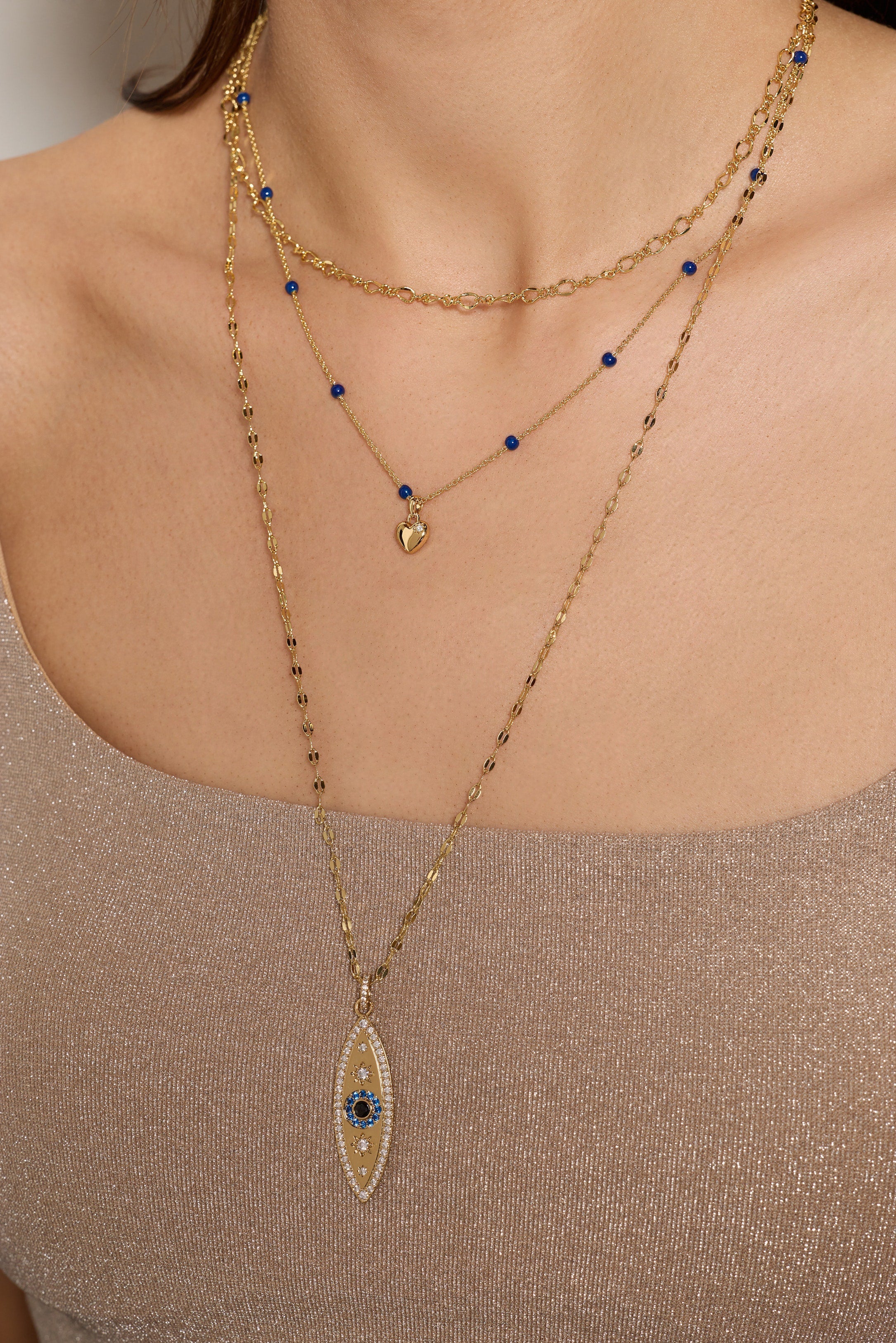 Festival Stranded™ Evil Eye Necklace