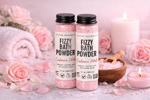 CASHMERE PETALS | FIZZY BATH POWDER