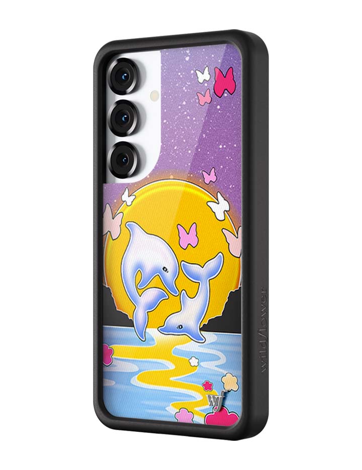 Dolphin Sunset Samsung Galaxy Case