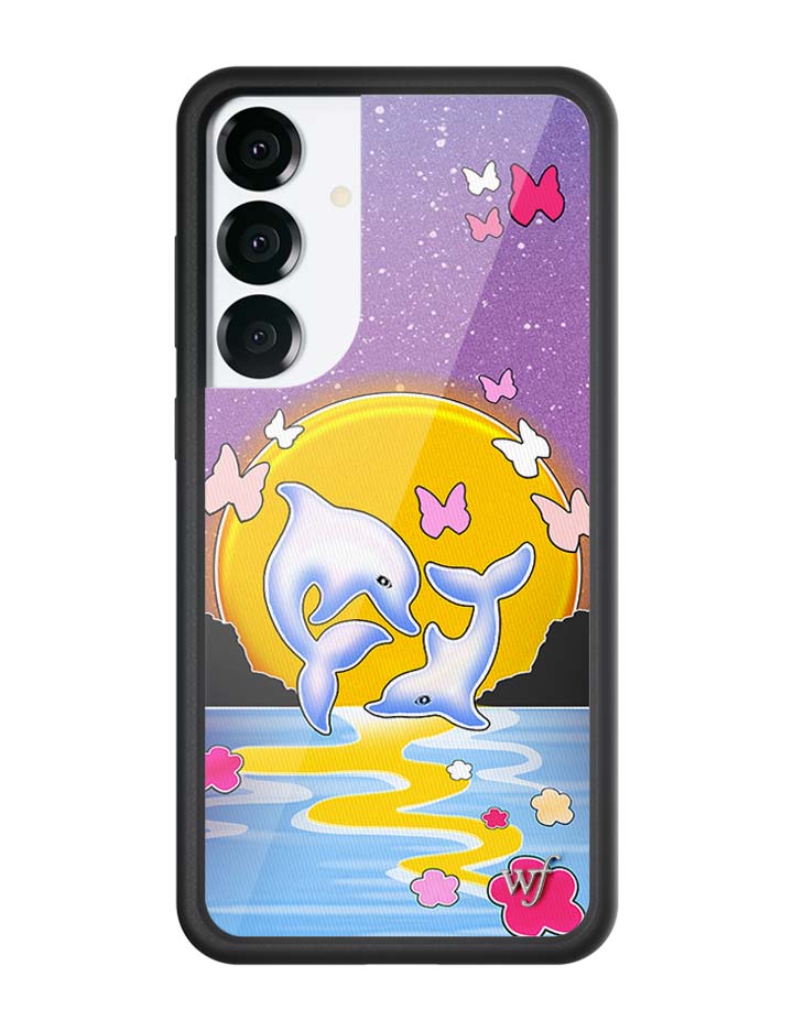 Dolphin Sunset Samsung Galaxy Case