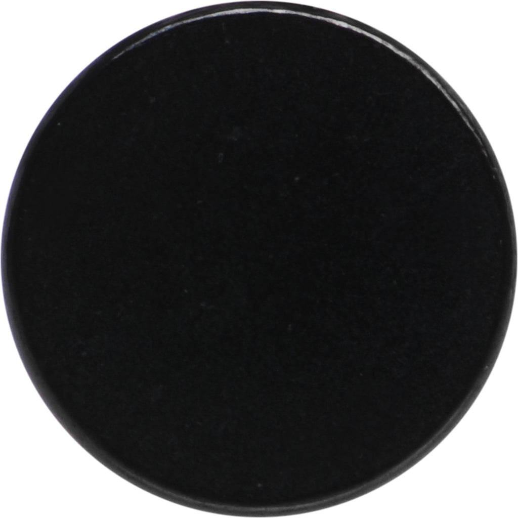 1/4 Black IP 4mm Circle Internal Thread Daith Cartilage Tragus