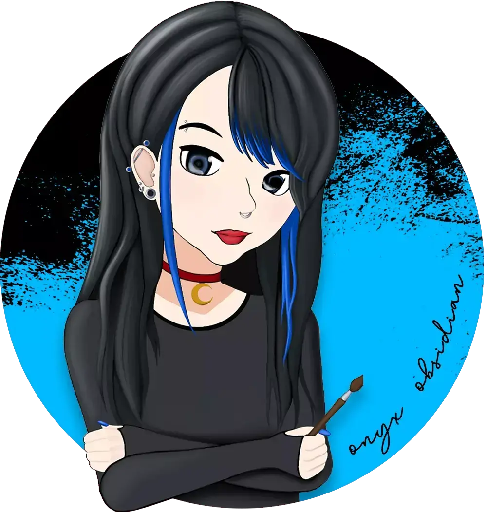 Blossom Creation Paradise of Pink Flowers Black Acrylic Saddle Plug Set by Onyx O